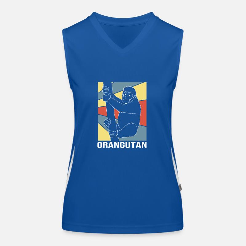 Orangutan Women's Functional Contrast Tank Top