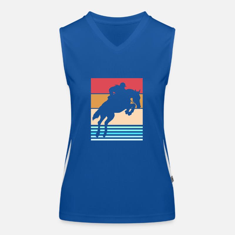 Show Jumping Show Jumping Women's Functional Contrast Tank Top