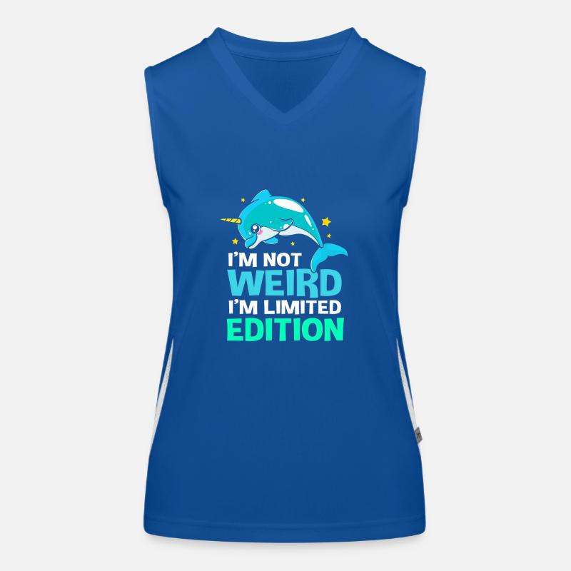 Narwal Funktionelles Kontrast-Tank Top für Frauen