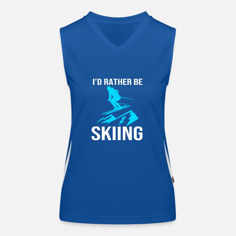 Ski Skiurlaub Funktionelles Kontrast-Tank Top für Frauen