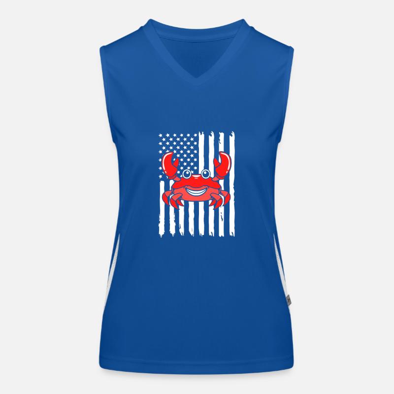 Crab Women's Functional Contrast Tank Top