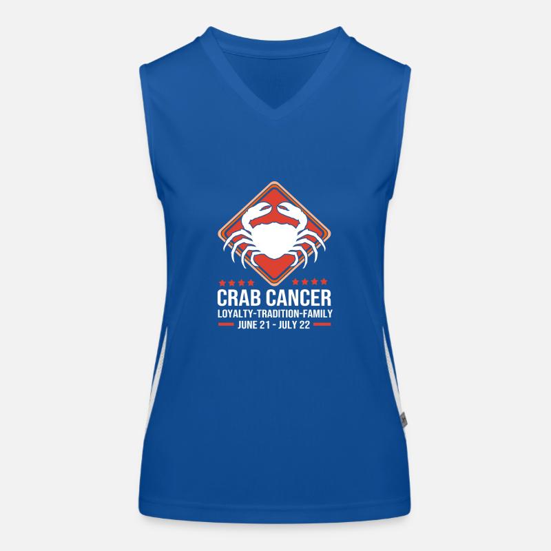 Krabbe Funktionelles Kontrast-Tank Top für Frauen