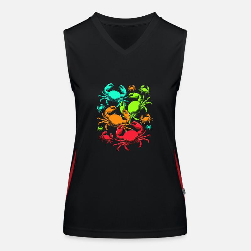 Crab Women's Functional Contrast Tank Top