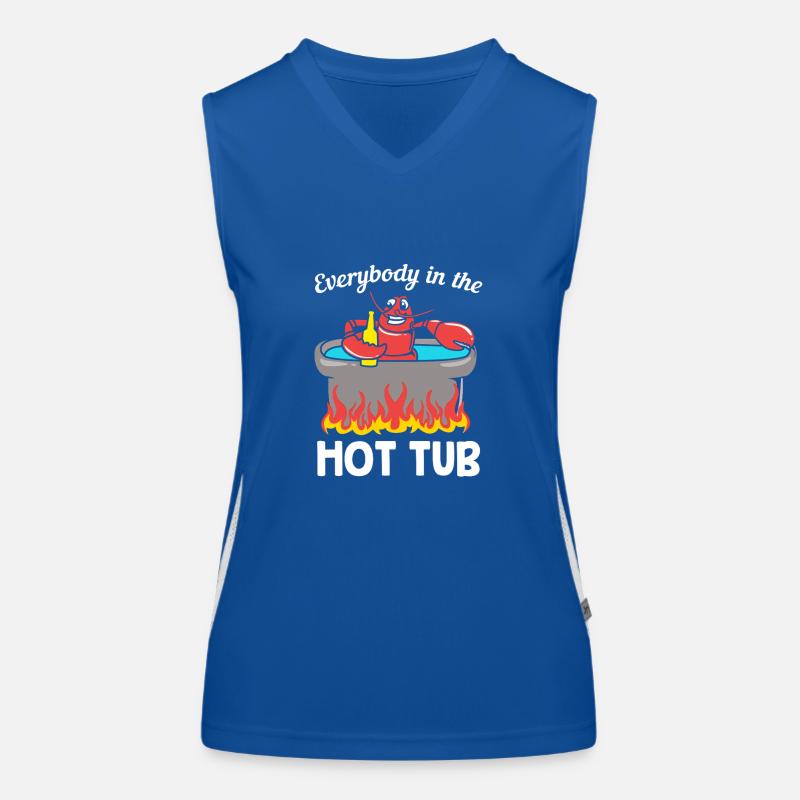Krabbe Funktionelles Kontrast-Tank Top für Frauen