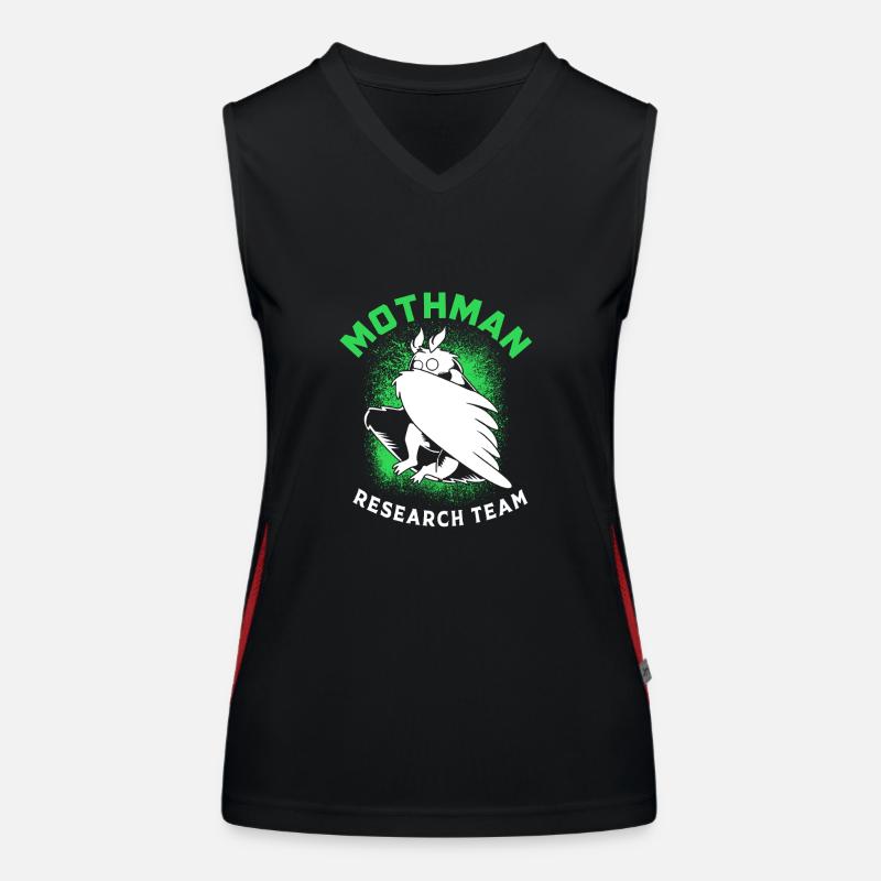 Mottenmann Funktionelles Kontrast-Tank Top für Frauen