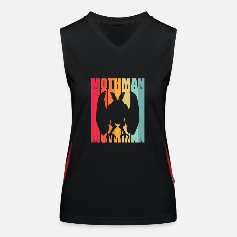 Mottenmann Funktionelles Kontrast-Tank Top für Frauen
