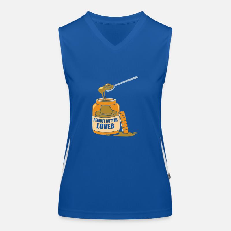 Peanut butter Women's Functional Contrast Tank Top
