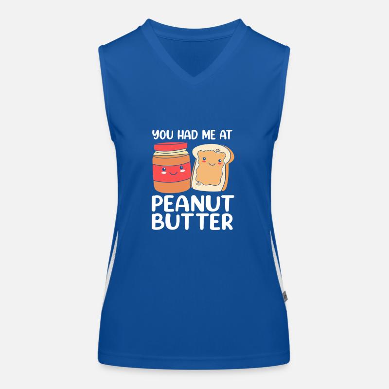 Pâte d’arachide Débardeur respirant contrasté Femme