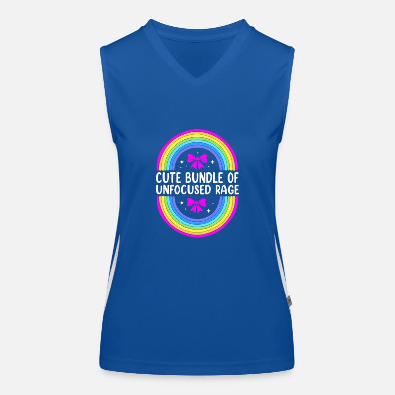 Pastel Gothic Women's Functional Contrast Tank Top