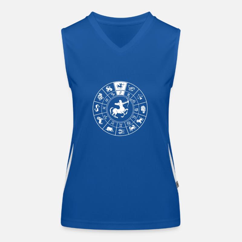 Zodiac sign Sagittarius Women's Functional Contrast Tank Top