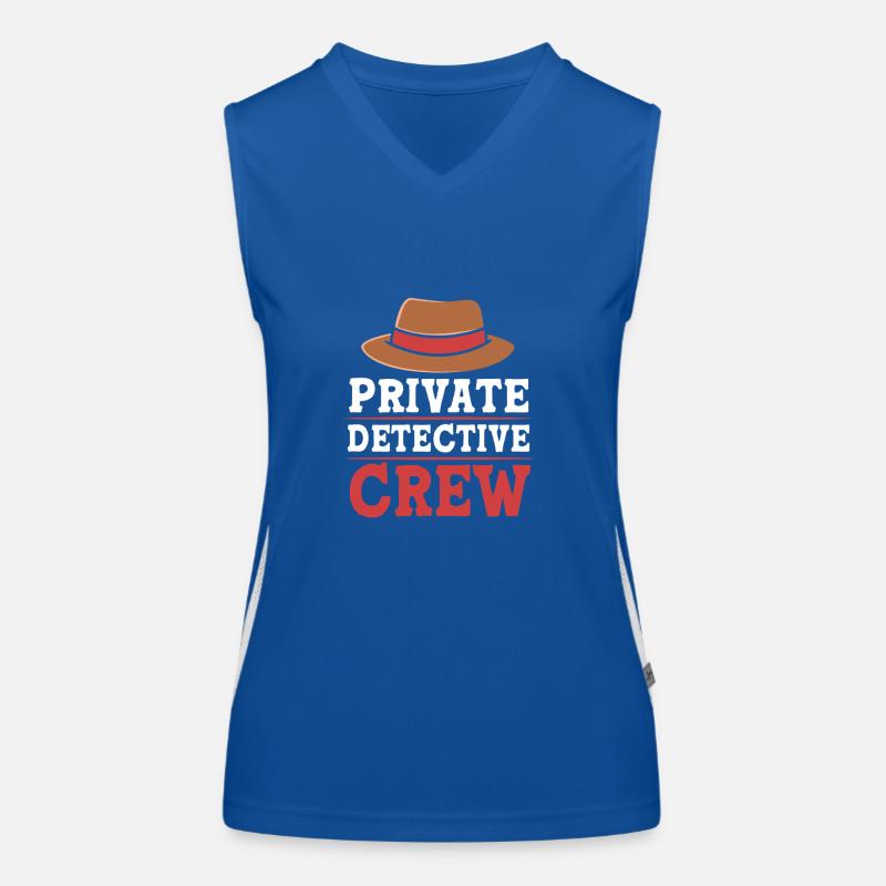 Detective Women's Functional Contrast Tank Top