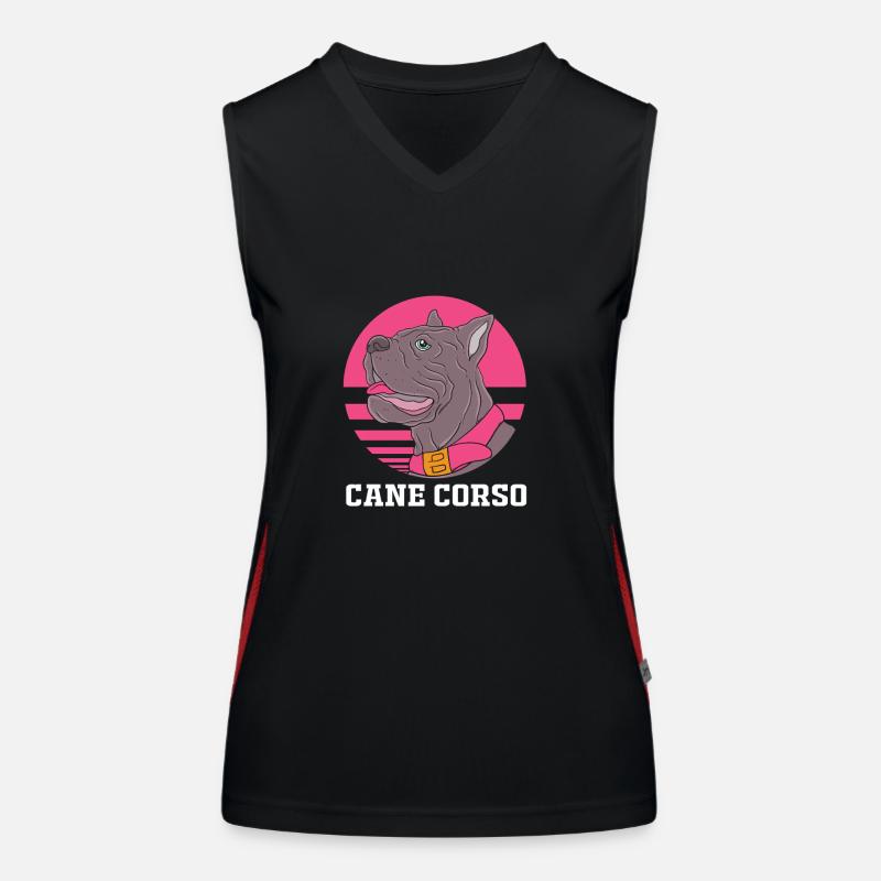 Cane Corso Women's Functional Contrast Tank Top