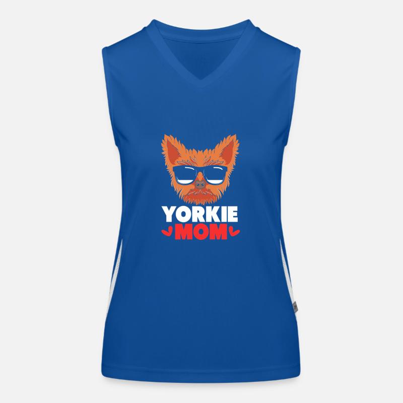 Yorkshire Terrier Débardeur respirant contrasté Femme