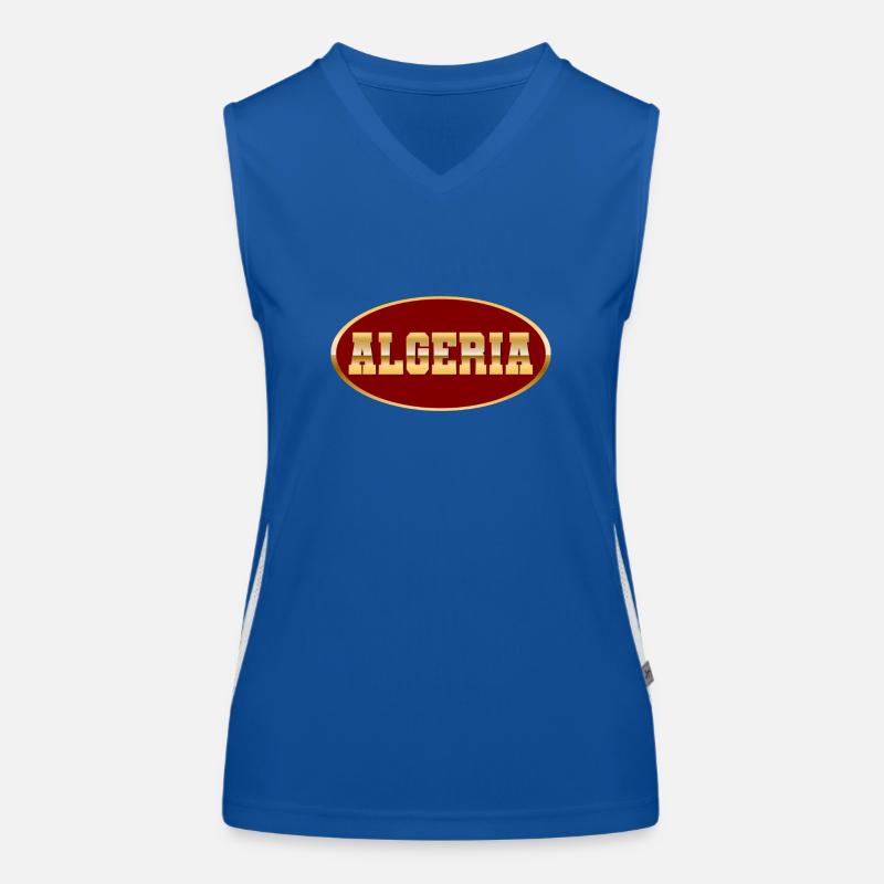 Algeria Women's Functional Contrast Tank Top