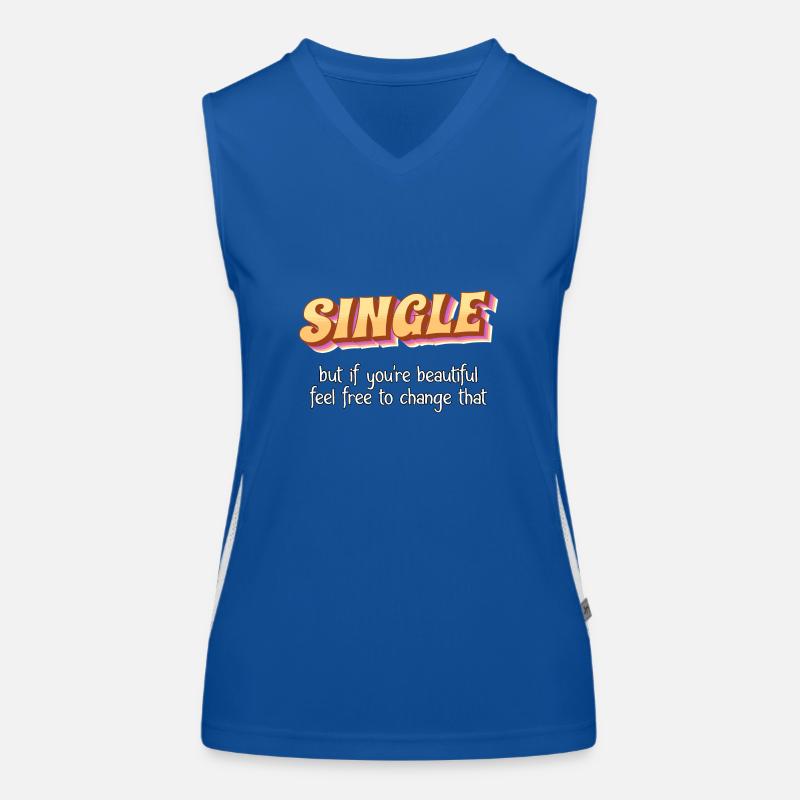 Singel Funktionell kontrasttanktopp för damer