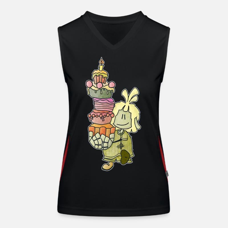 Mael - l’insert à gâteau ! / Débardeur respirant contrasté Femme