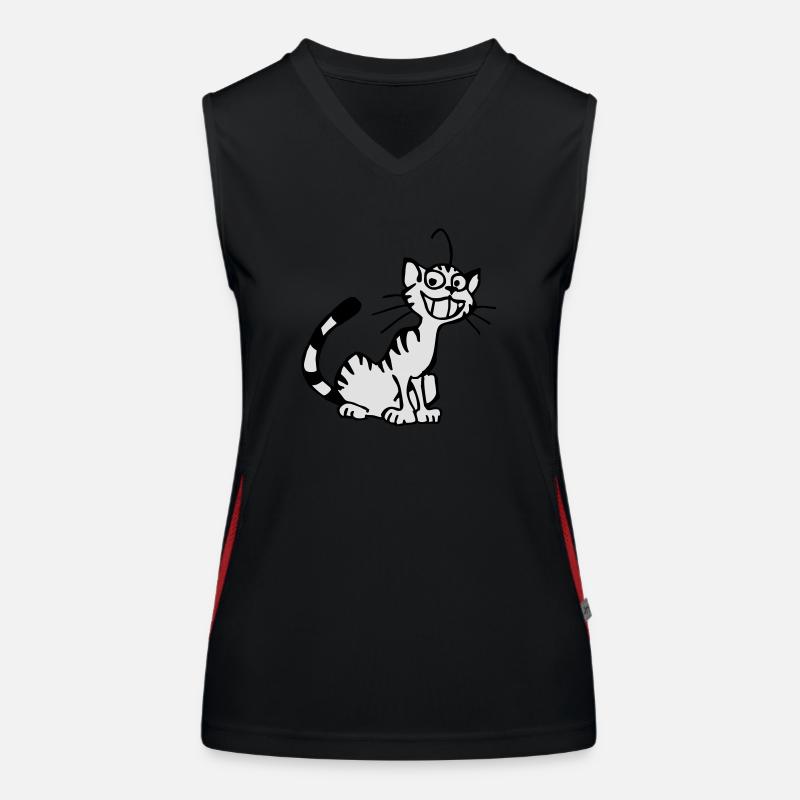 Cheshire Cat Women's Functional Contrast Tank Top