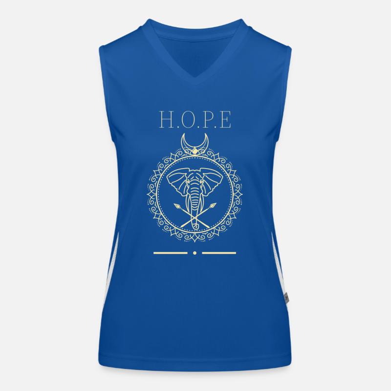 8B06BB74 E668 41EC B5F0 85053514DE95 Funktionelles Kontrast-Tank Top für Frauen