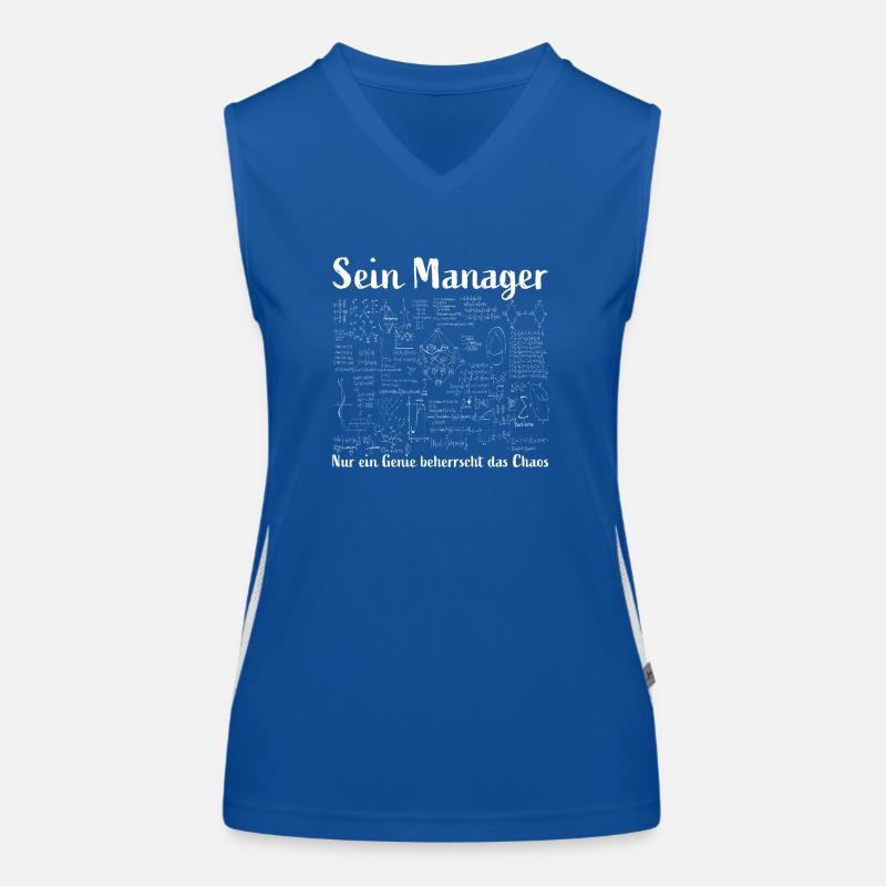 Manager Funktionelles Kontrast-Tank Top für Frauen