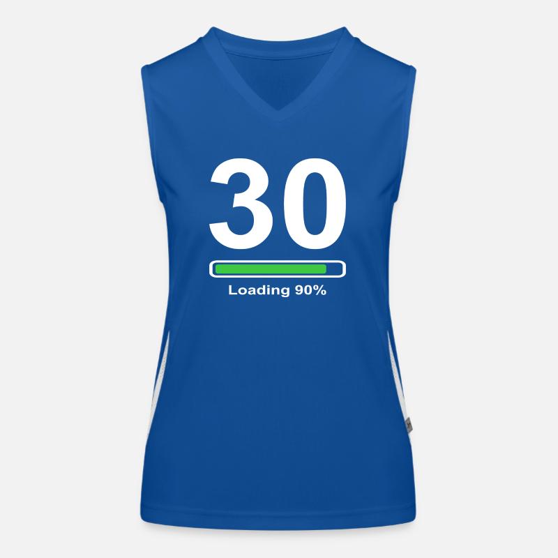 30th Birthday Gift Women's Functional Contrast Tank Top