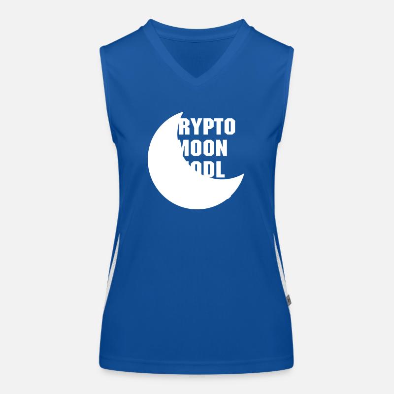 Bitcoin Trading Crypto Stocks Débardeur respirant contrasté Femme