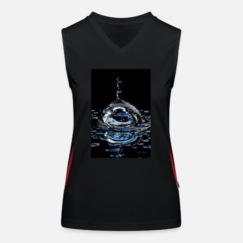 Drop chrome 4 Women's Functional Contrast Tank Top