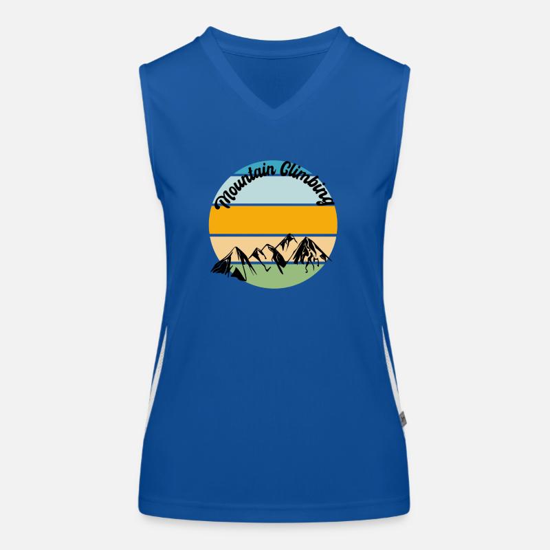 Climbing Mountain Women's Functional Contrast Tank Top