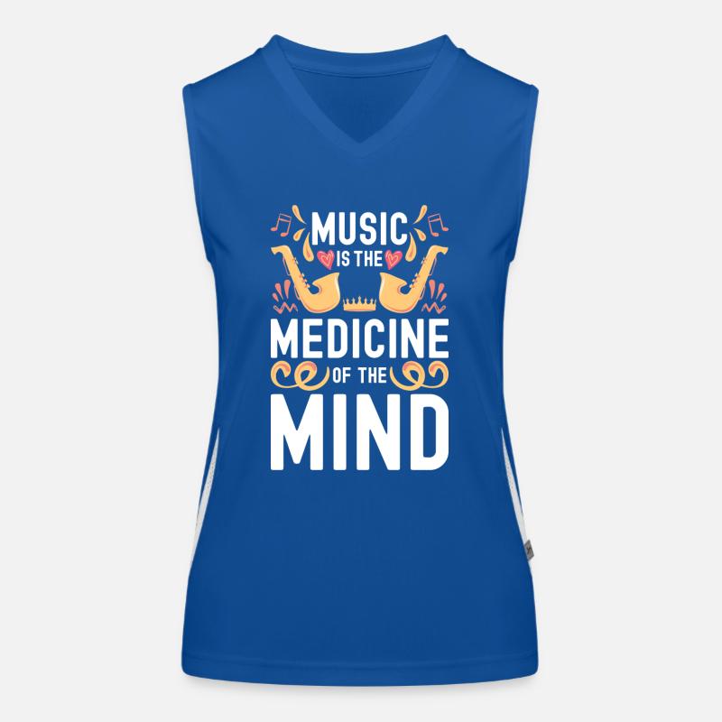 Musik Techno Lieder Funktionelles Kontrast-Tank Top für Frauen