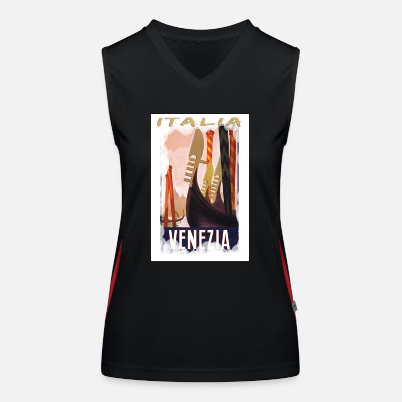 VENEZIA Funktionelles Kontrast-Tank Top für Frauen