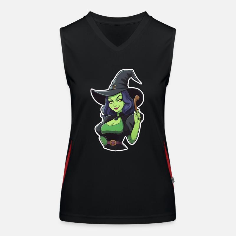 Inner witch and brewing magical mischief! Women's Functional Contrast Tank Top