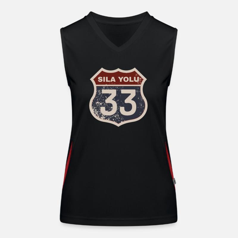 Mersin Funktionelles Kontrast-Tank Top für Frauen