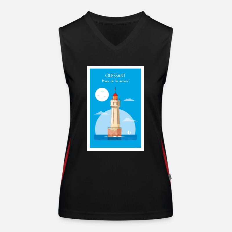 MARE'S LIGHTHOUSE Women's Functional Contrast Tank Top