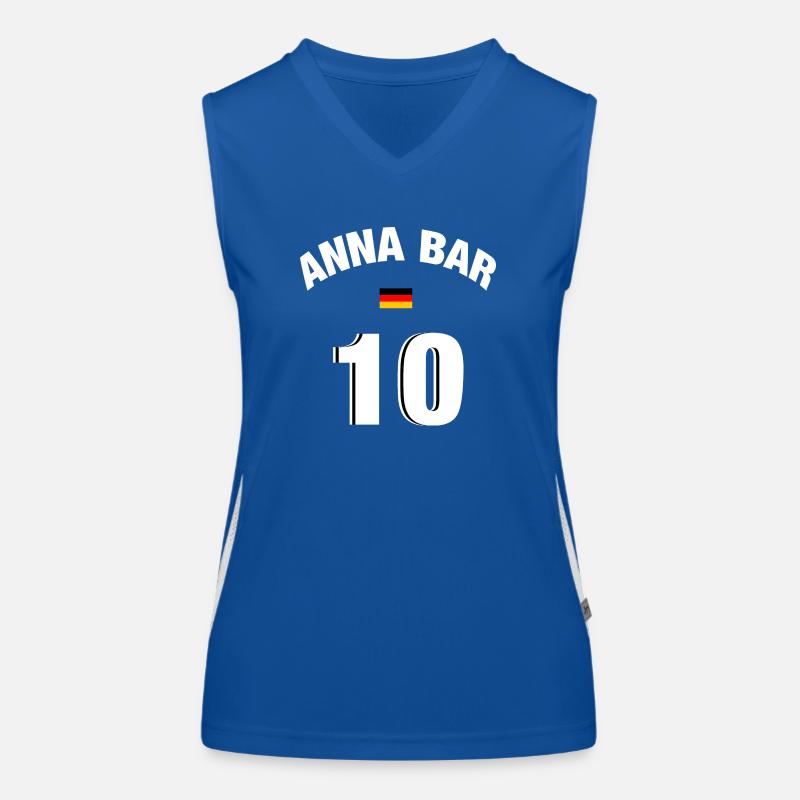 Ann Bar Team Germany Women's Functional Contrast Tank Top