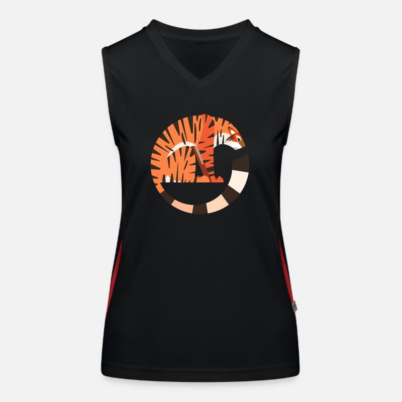 Tiger Women's Functional Contrast Tank Top