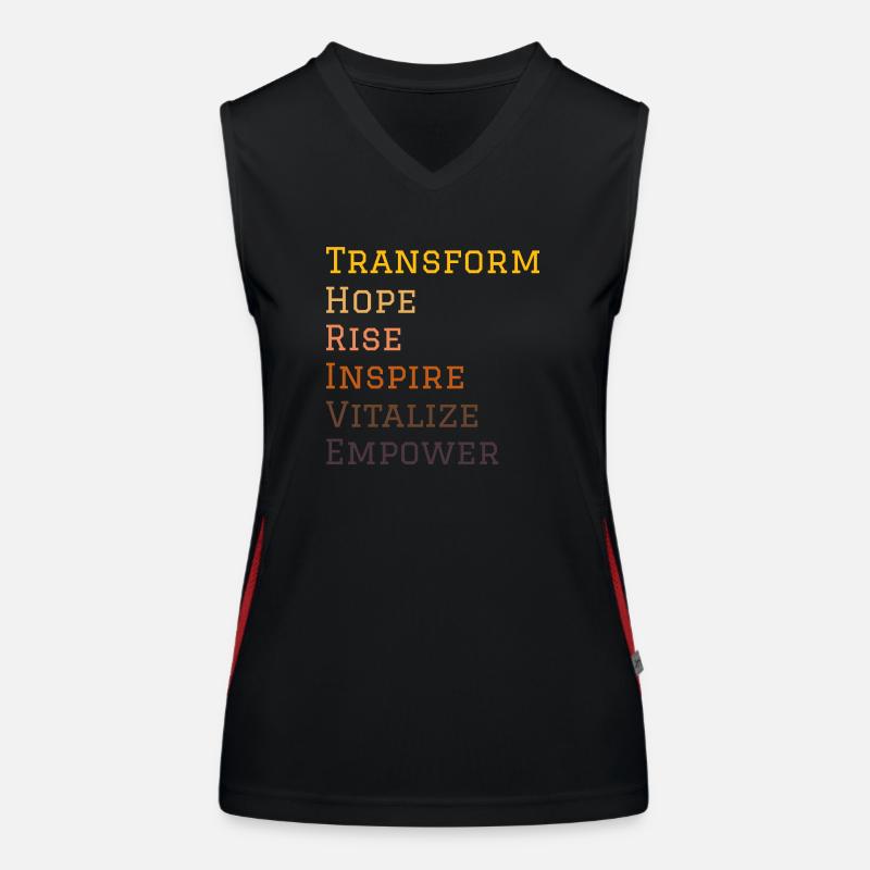 THRIVE Funktionelles Kontrast-Tank Top für Frauen