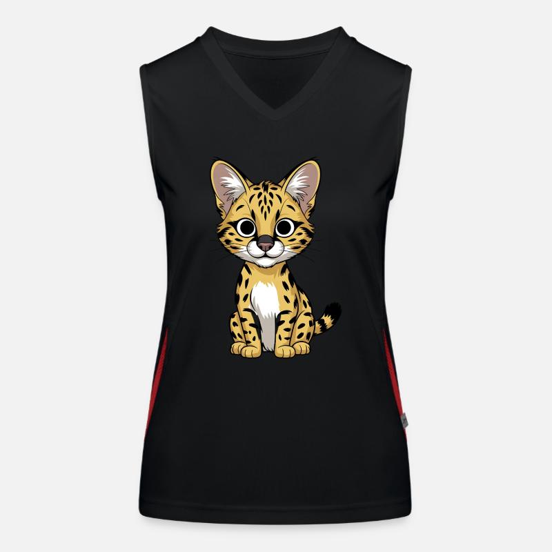 serval Débardeur respirant contrasté Femme