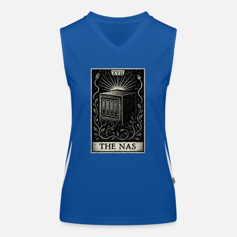Datafararding Tarot : l’oracle du NAS Débardeur respirant contrasté Femme