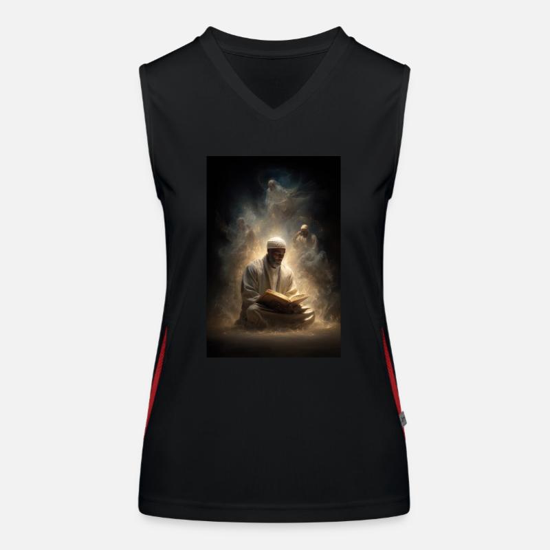 Göttliches Licht der Reflexion Funktionelles Kontrast-Tank Top für Frauen
