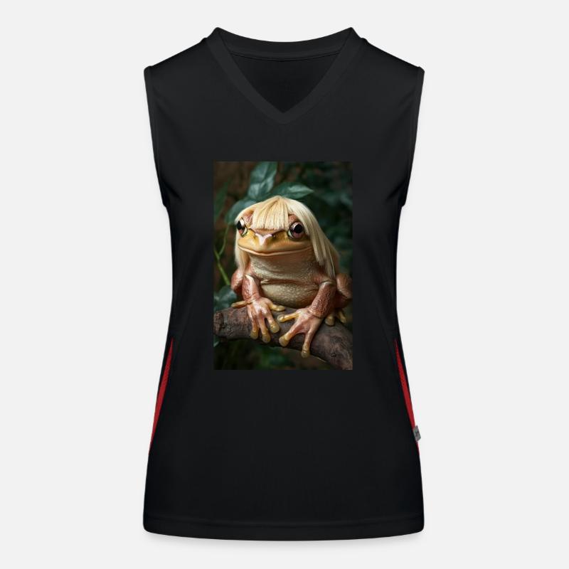 Fabulous Frog Princess Women's Functional Contrast Tank Top
