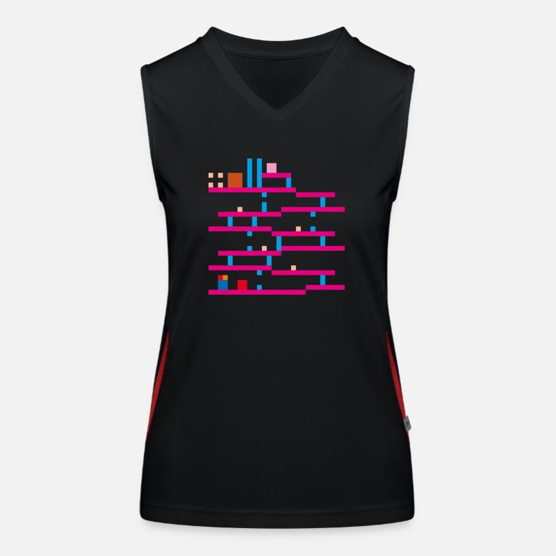 bigPixel3 Women's Functional Contrast Tank Top