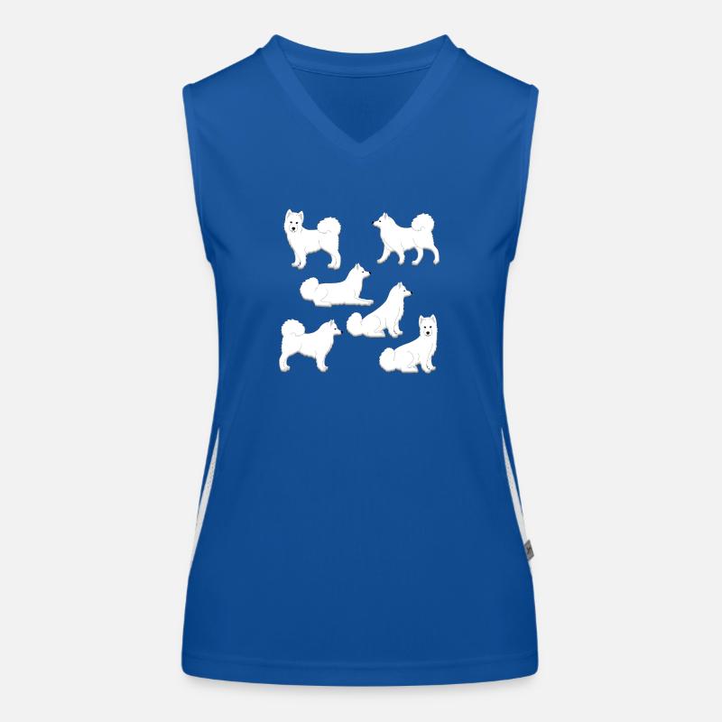 Sélection de samoyèdes Débardeur respirant contrasté Femme