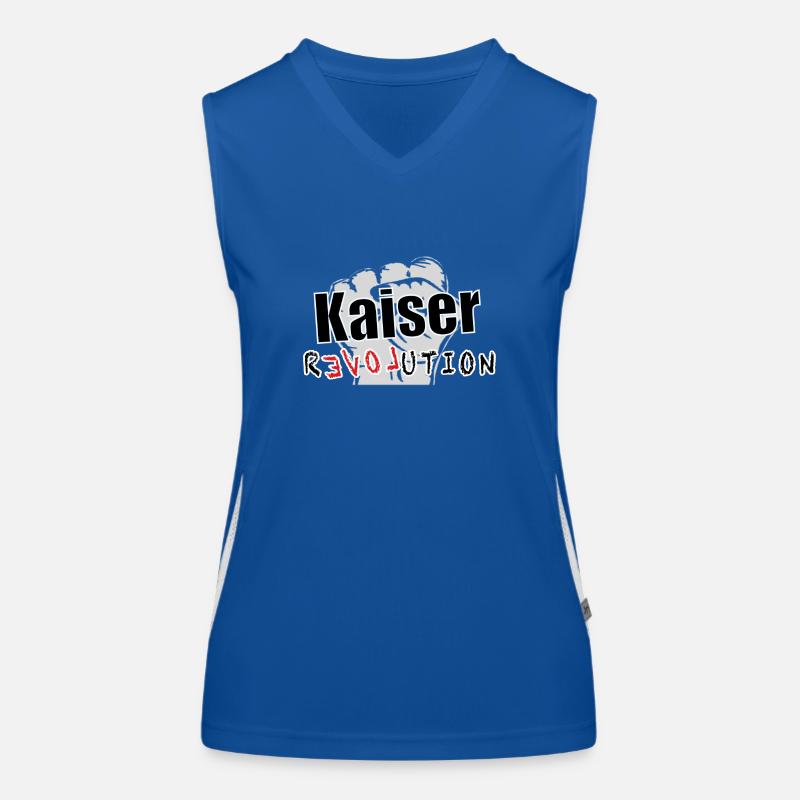 Revolution Kaiser Funktionelles Kontrast-Tank Top für Frauen