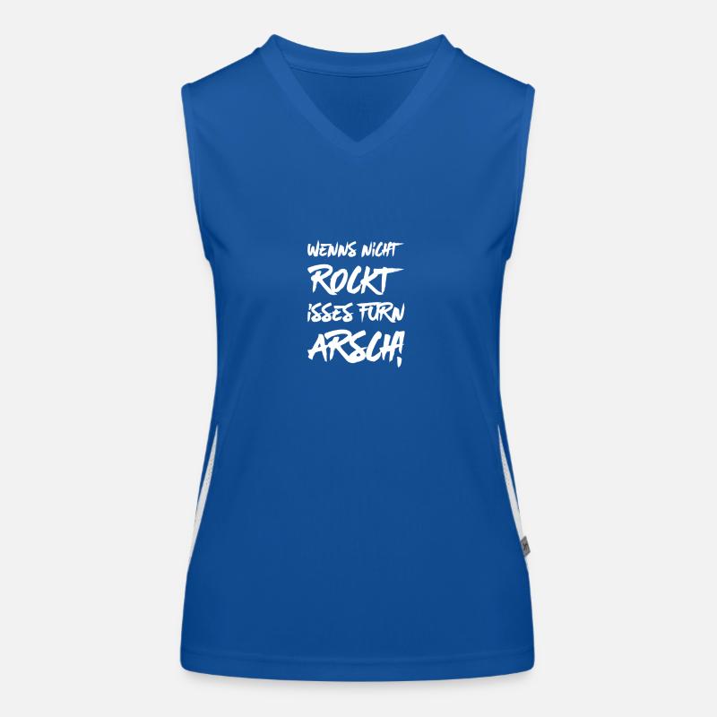ROCK Funktionelles Kontrast-Tank Top für Frauen