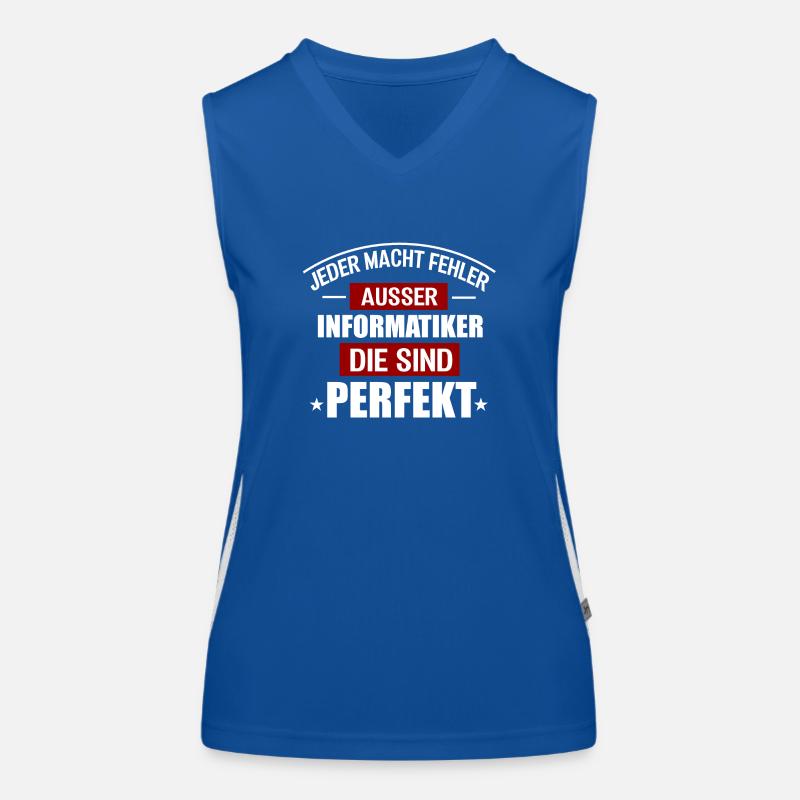 INFORMATIKER Funktionelles Kontrast-Tank Top für Frauen