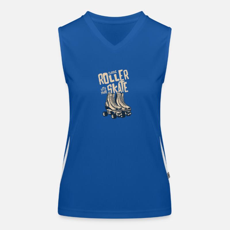 Classic Roller Skates Women's Functional Contrast Tank Top