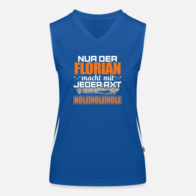 FLORIAN - Holz Funktionelles Kontrast-Tank Top für Frauen