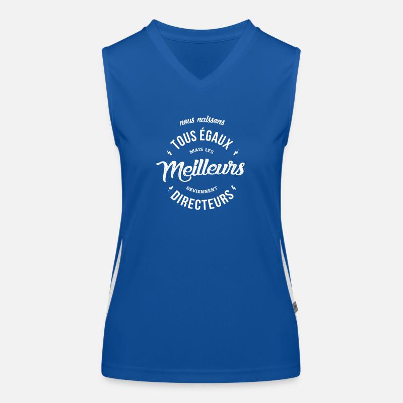 Les meilleurs deviennent Directeurs Débardeur respirant contrasté Femme