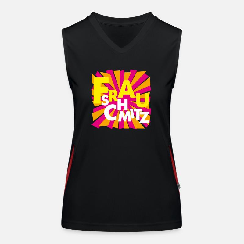 Mrs. Schmitz Women's Functional Contrast Tank Top