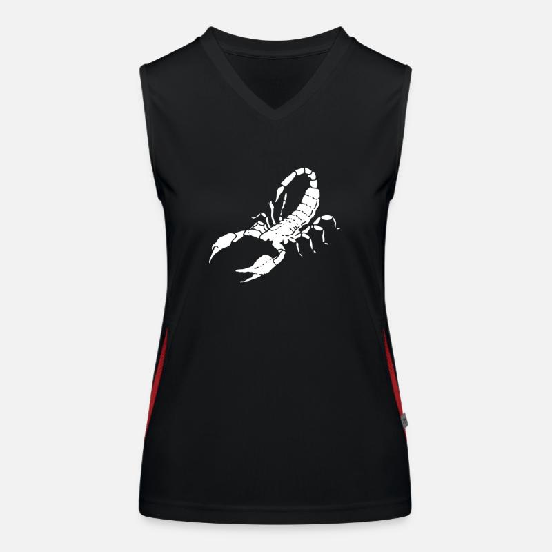 Scorpion Débardeur respirant contrasté Femme