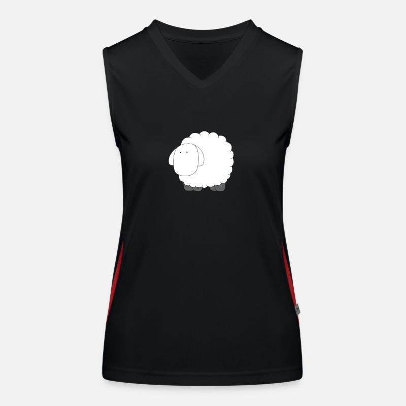Sheep Women's Functional Contrast Tank Top